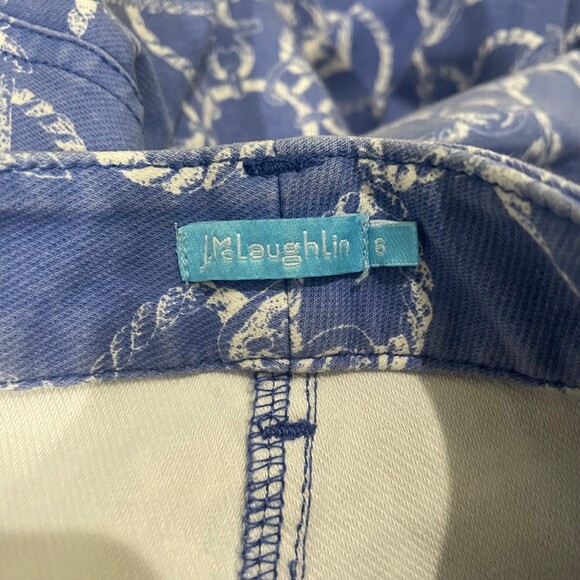 J. Mclaughlin Lexi Jean Midi Neo Anchorage - Blue/White Nautical 6 - Picture 4 of 6